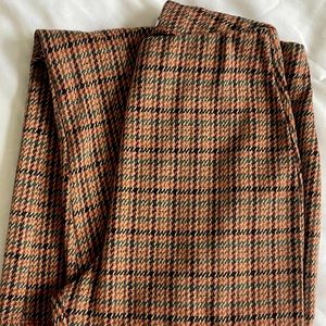 Urban outfitters flare check pants XS